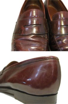 画像4: BROOKS BROTHERS Penny Loafers -made in ENGLAND-　BROWN　size 10D (約 28cm) (4)