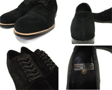 画像5: STACY ADAMS "MADISON LOW" Suede Leather Shoes　BLACK　size 9 (5)