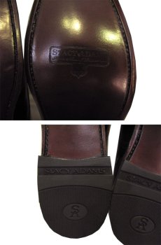 画像5: STACY ADAMS "MADISON LOW" Suede Leather Shoes　BLUE　size 10 (5)