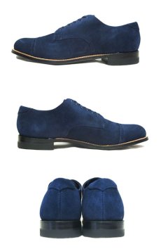 画像2: STACY ADAMS "MADISON LOW" Suede Leather Shoes　BLUE　size 10 (2)
