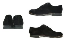 画像2: STACY ADAMS "MADISON LOW" Suede Leather Shoes　BLACK　size 9 (2)