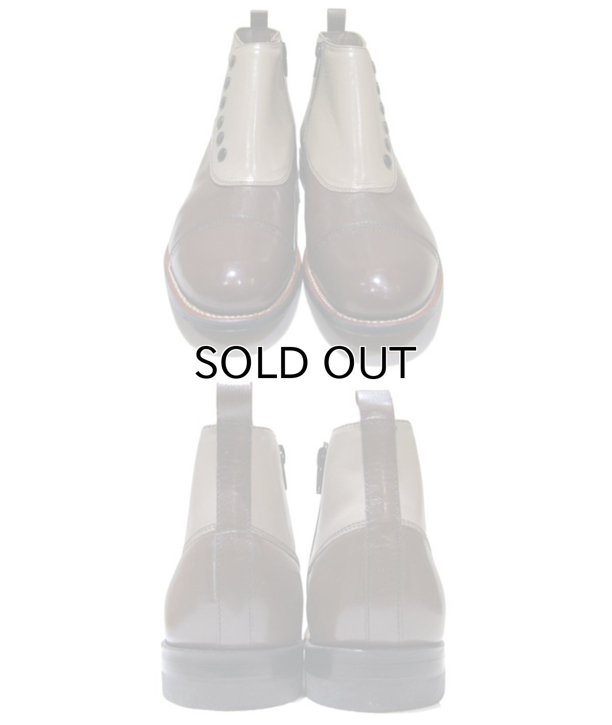 画像2: STACY ADAMS "MADISON" Side Zip Uncle Boots　Brown / Beige　size 9 D (2)