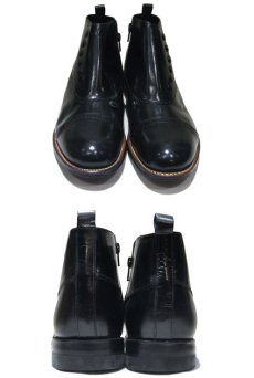 画像2: STACY ADAMS "MADISON" Side Zip Uncle Boots　BLACK　size 9.5 D (2)