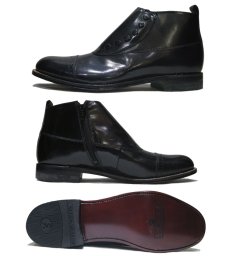 画像3: STACY ADAMS "MADISON" Side Zip Uncle Boots　BLACK　size 9.5 D (3)