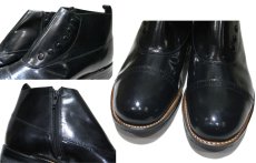 画像4: STACY ADAMS "MADISON" Side Zip Uncle Boots　BLACK　size 9.5 D (4)