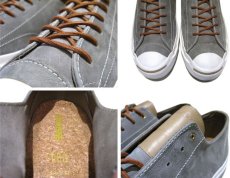 画像4: NEW Converse "Jack Purcell"  Low-Cut Leather Sneaker　Grey / White　size 11.5 / 12 (4)