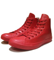 画像1: NEW Converse "ALL STAR" Hi-Cut Rubber Sneaker　RED　size 9 (1)