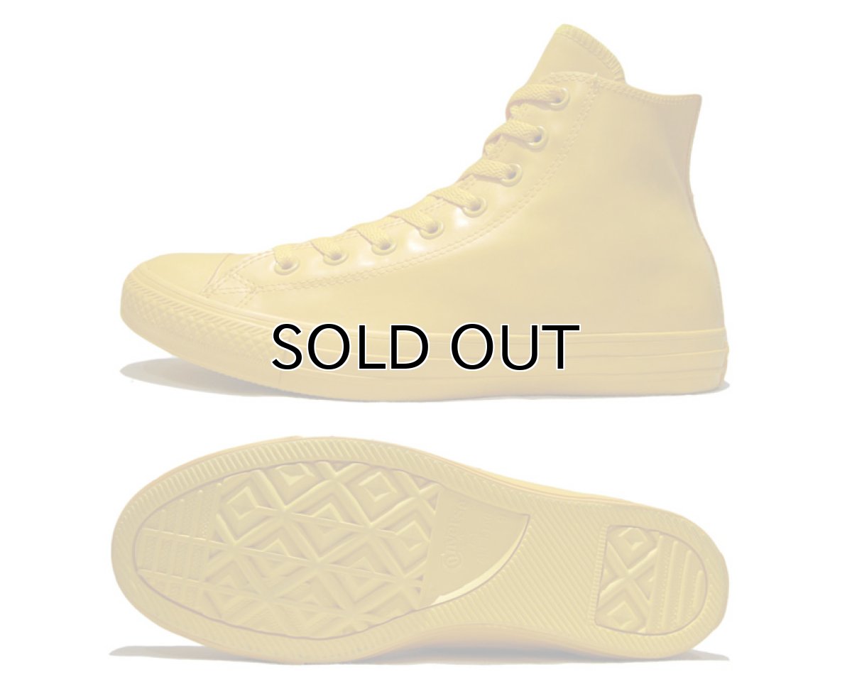 画像3: NEW Converse "ALL STAR" Hi-Cut Rubber Sneaker YELLOW size 9.5 (3)