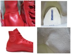 画像5: NEW Converse "ALL STAR" Hi-Cut Rubber Sneaker　RED　size 9 (5)