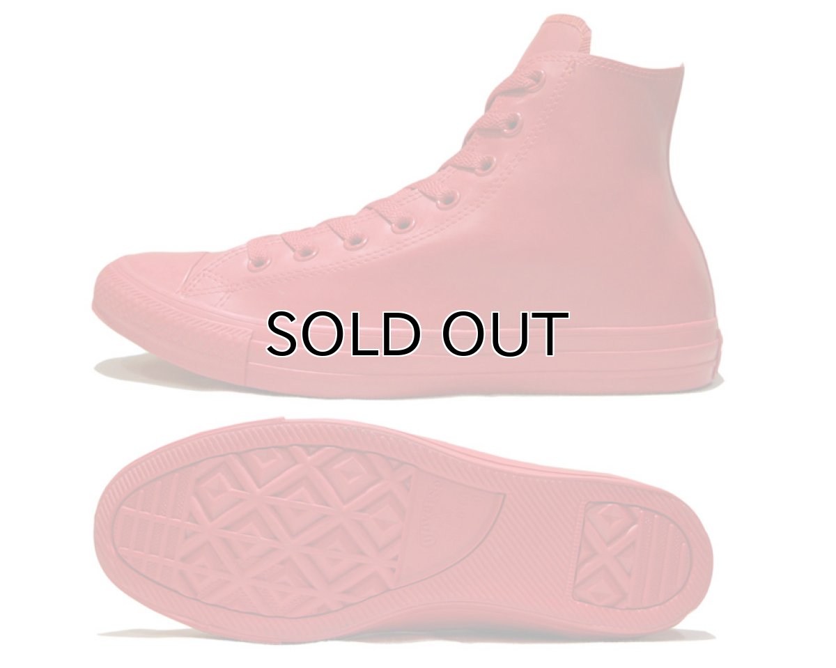 画像3: NEW Converse "ALL STAR" Hi-Cut Rubber Sneaker　RED　size 9 (3)