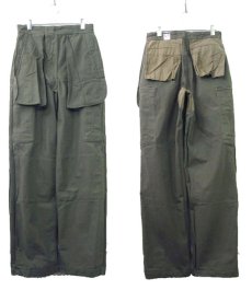 画像7: 1960's French Military "M-47" Herringbone Twill Trousers　Dead Stock　size w 30 inch (表記 21) (7)