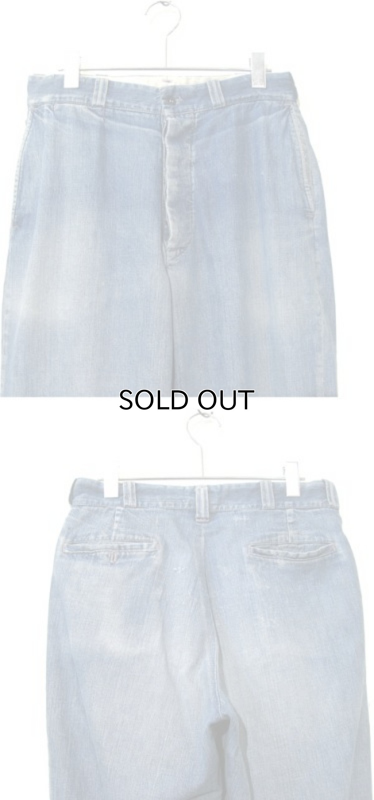 画像3: 1950's BIG MAC Denim Trousers　Indigo Blue　size w 31 inch (3)