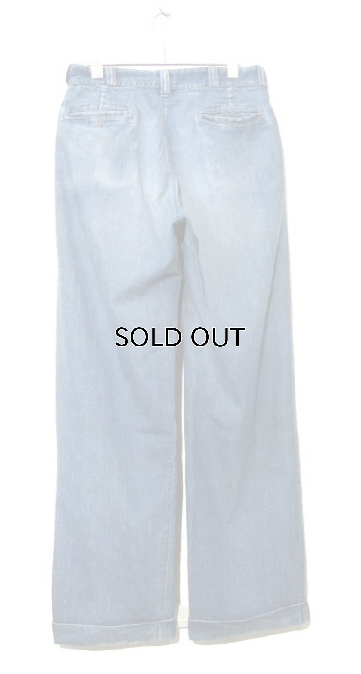 画像2: 1950's BIG MAC Denim Trousers　Indigo Blue　size w 31 inch (2)