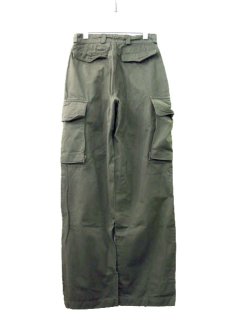 画像2: 1960's French Military "M-47" Herringbone Twill Trousers　Dead Stock　size w 30 inch (表記 21) (2)