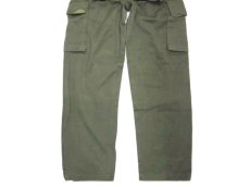 画像6: 1960's French Military "M-47" Herringbone Twill Trousers　Dead Stock　size w 30 inch (表記 21) (6)