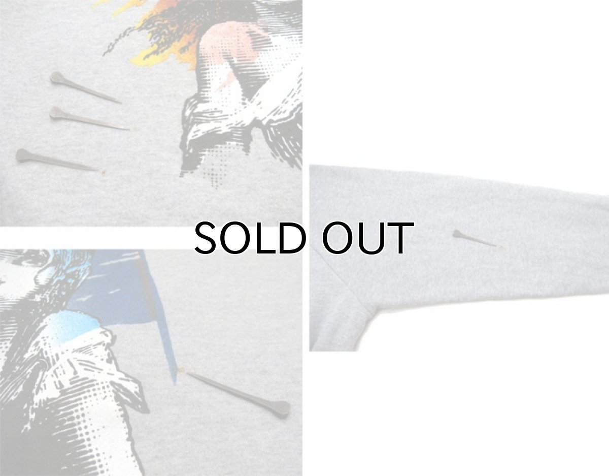 画像5: 1980's Anvil "Les Miserables" Crew Neck Sweat   Heather Grey size L (表記 XL) (5)