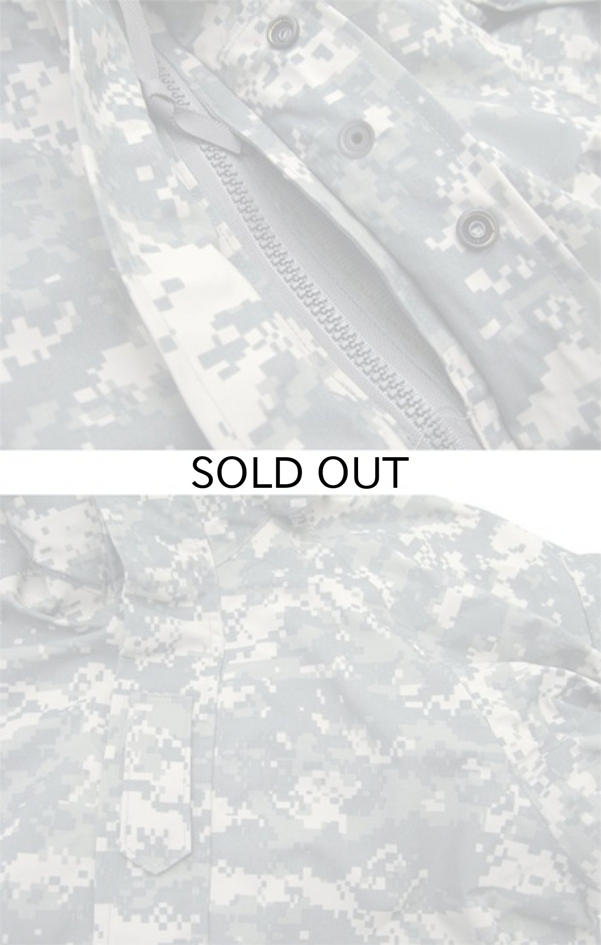 画像6: U.S.ARMY  ECWCS "GEN II" GORE-TEX Parka  Dead Stock　ACU  Digital Camouflage　size X-SMALL - REGULAR (6)