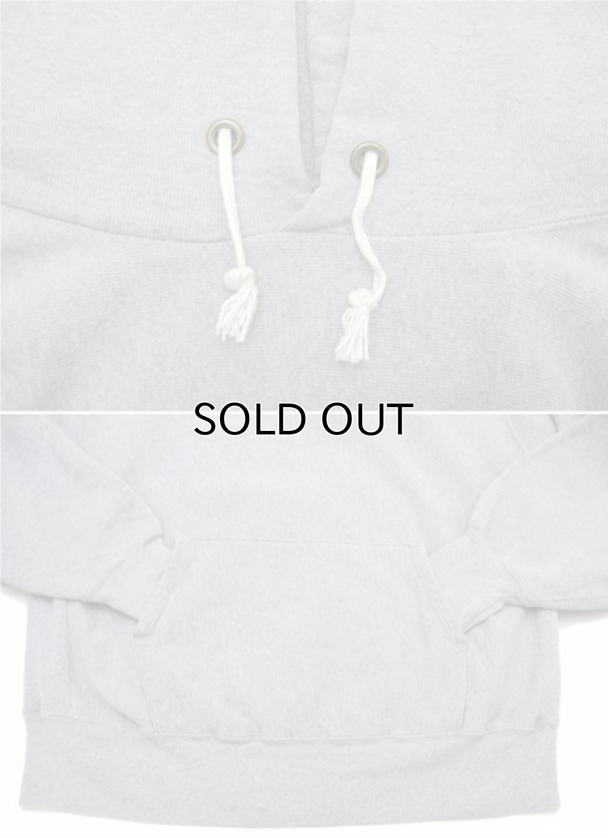 画像4: 1990's "Champion" Reverse Weave Sweat Parka  made in USA GREY size XL (表記XL) (4)