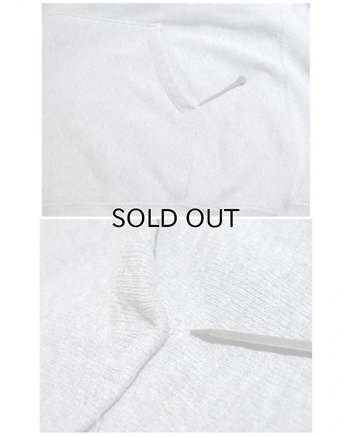 画像6: 1990's "Champion" Reverse Weave Sweat Parka  made in USA GREY size XL (表記XL) (6)