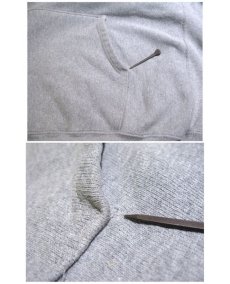 画像6: 1990's "Champion" Reverse Weave Sweat Parka  made in USA　GREY　size XL (表記XL) (6)