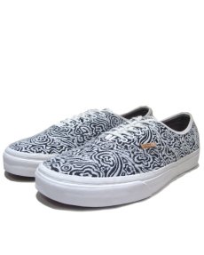 画像1: NEW "VANS" AUTHENTIC Sneaker  "Italian Textile"　BLACK / WHITE　size 11 (1)