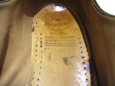 画像6: "Dr.Martins" 4-Hole Leather Shoes  made in ENGLAND　GREEN　size UK 9 (28cmぐらい) (6)