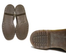 画像3: "Dr.Martins" 5-Hole Wing Tip Leather Shoes  made in ENGLAND　BURGUNDY　size UK 8 (27cmぐらい) (3)