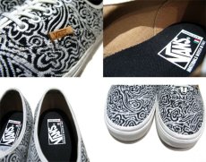 画像4: NEW "VANS" AUTHENTIC Sneaker  "Italian Textile"　BLACK / WHITE　size 11 (4)