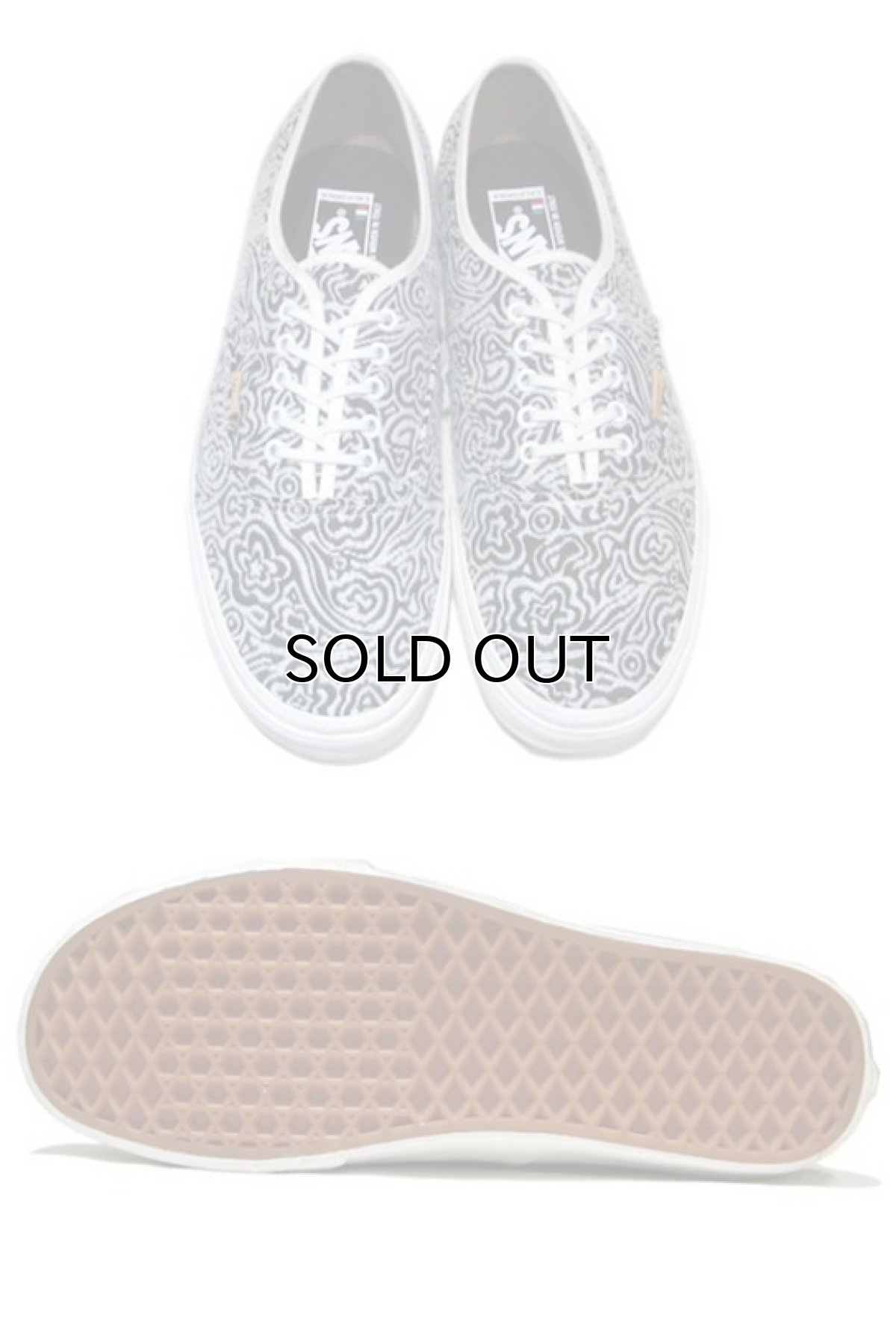 画像3: NEW "VANS" AUTHENTIC Sneaker  "Italian Textile"　BLACK / WHITE　size 11 (3)