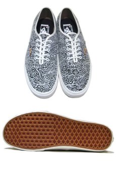 画像3: NEW "VANS" AUTHENTIC Sneaker  "Italian Textile"　BLACK / WHITE　size 11 (3)