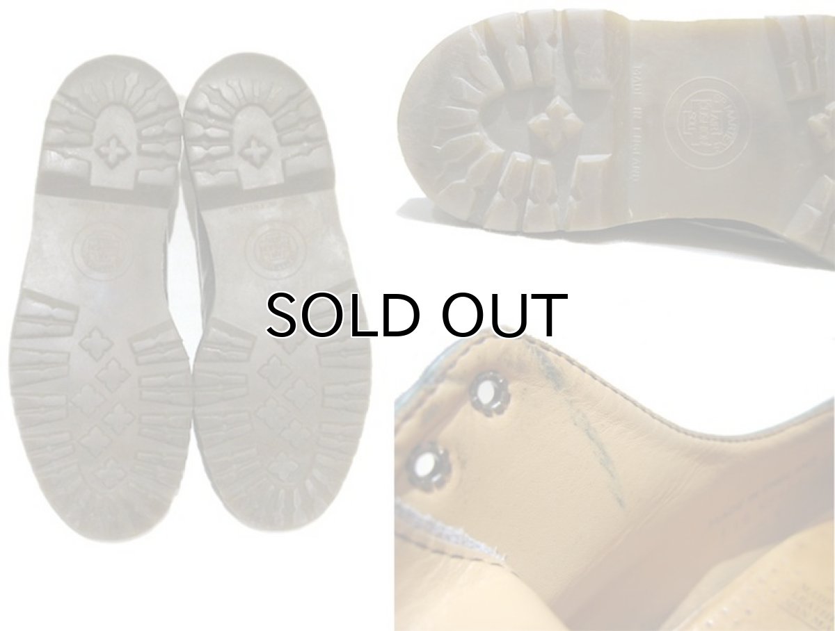 画像4: "Dr.Martins" 4-Hole Leather Shoes  made in ENGLAND GREEN size UK 9 (28cmぐらい) (4)