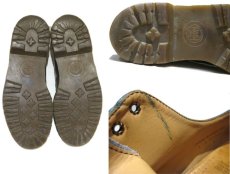 画像4: "Dr.Martins" 4-Hole Leather Shoes  made in ENGLAND　GREEN　size UK 9 (28cmぐらい) (4)