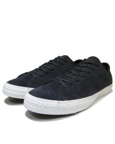 画像1: NEW "CONVERSE" ALL STAR Nubuck Leather Sneaker　BLACK　size US 10 (28.5cm) (1)