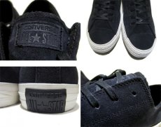 画像4: NEW "CONVERSE" ALL STAR Nubuck Leather Sneaker　BLACK　size US 10 (28.5cm) (4)