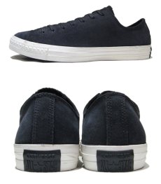 画像3: NEW "CONVERSE" ALL STAR Nubuck Leather Sneaker　BLACK　size US 10 (28.5cm) (3)