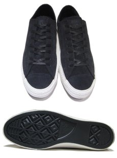 画像2: NEW "CONVERSE" ALL STAR Nubuck Leather Sneaker　BLACK　size US 10 (28.5cm) (2)