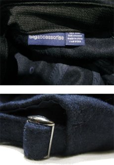 画像4: 6-Panel Wool/Viscose Cap　NAVY　Free Size (4)