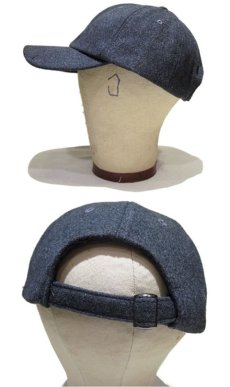 画像3: 6-Panel Wool/Viscose Cap　Charcoal Grey　Free Size (3)