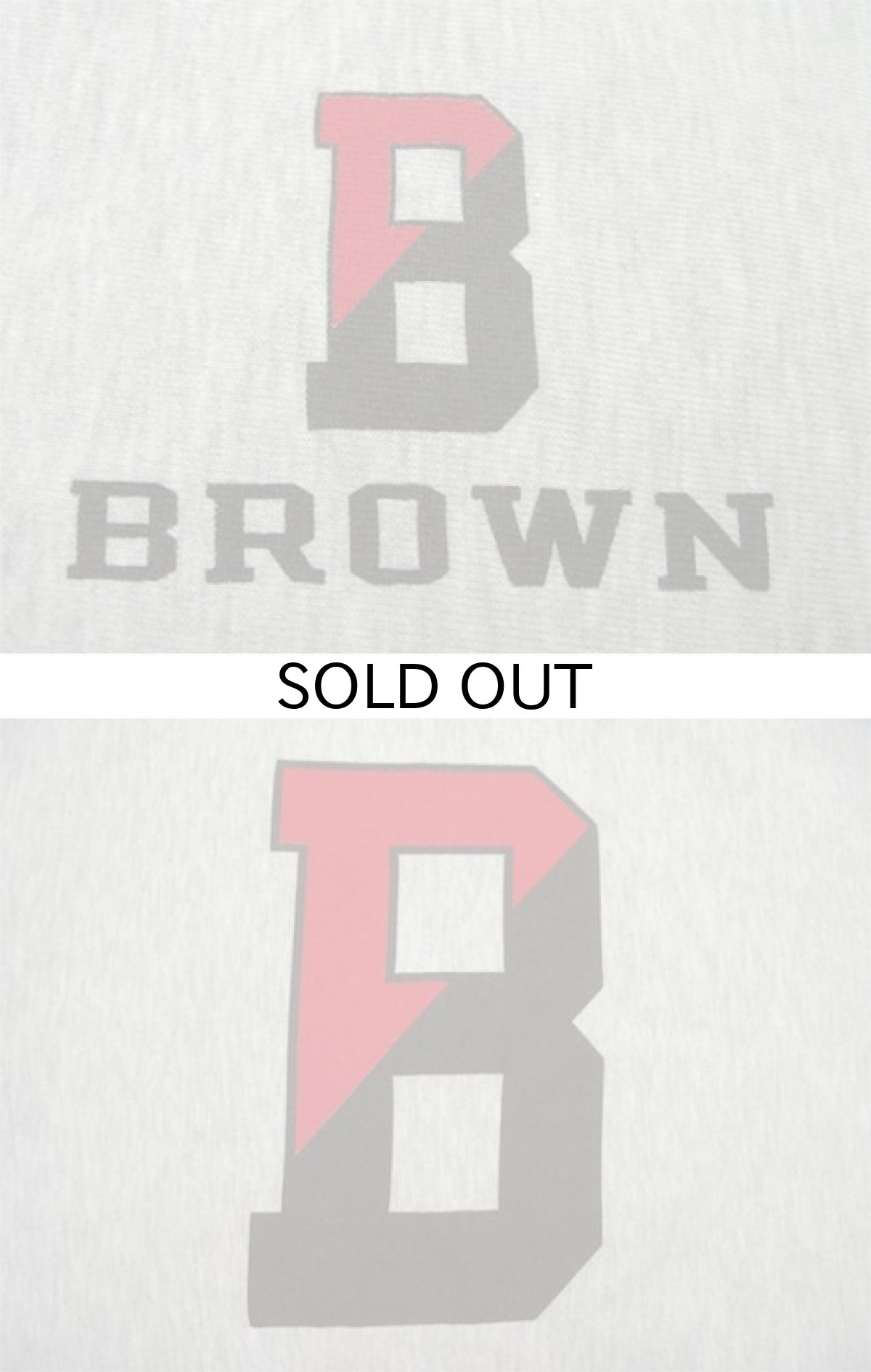 画像4: 1990's~ Champion Reverse Weave Sweat Shirts "BROWN" Grey size LARGE (表記 L) (4)