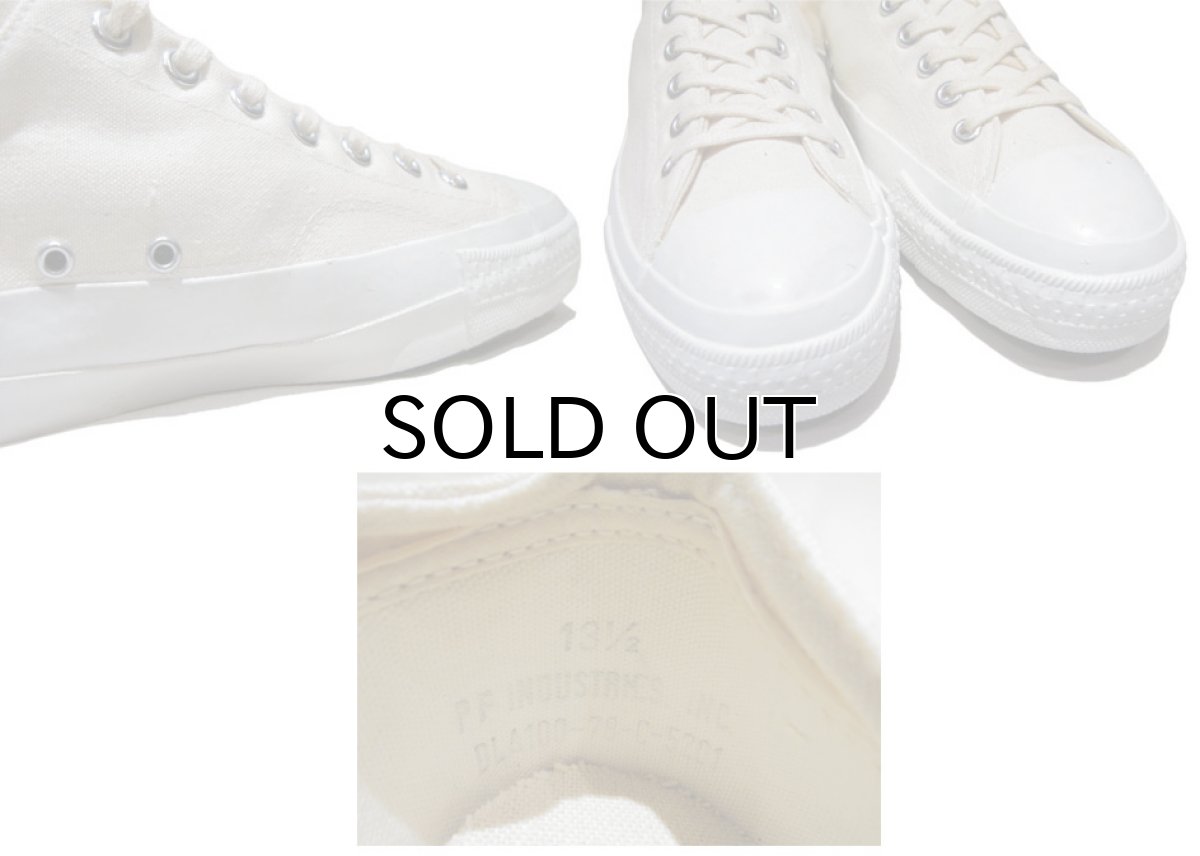 画像4: 1970's U.S.ARMY Canvas Training Shoes  made in U.S.A.　"Dead Stock"　size 13 1/2 (4)