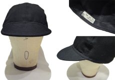 画像2: Note and Pen "Classic Cap" Old Black Wool (2)