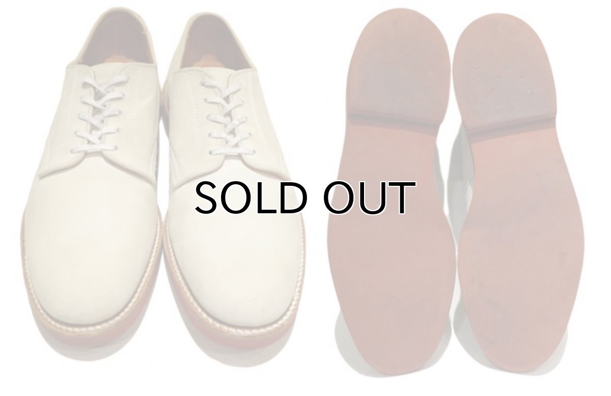 画像2: 1980's "Walk-Over" White Bucks Oxford Shoes  made in U.S.A.　size 10 1/2 (2)