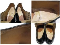 画像4: PARABOOT U-Tip Leather Shoes  made in France　BLACK　size 9 D (28 cm) (4)
