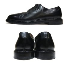 画像2: PARABOOT U-Tip Leather Shoes  made in France　BLACK　size 9 D (28 cm) (2)