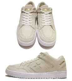 画像2: NEW CONVERSE "WEAPON" Suede Skate Shoes　BEIGE　size US 11 (2)