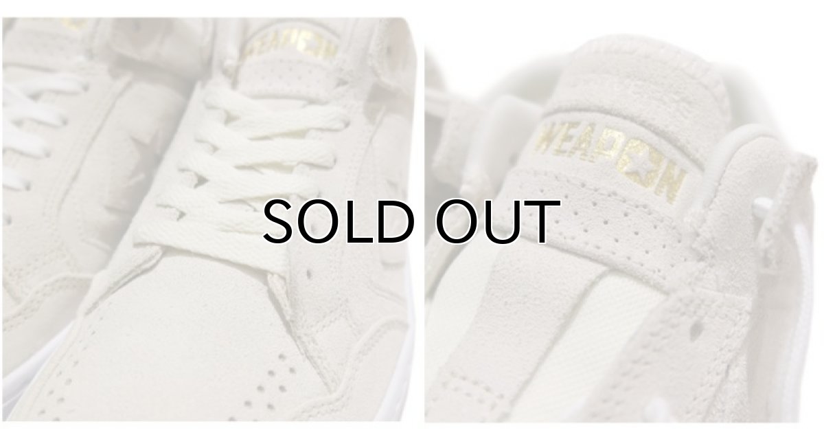 画像5: NEW CONVERSE "WEAPON" Suede Skate Shoes　BEIGE　size US 11 (5)