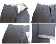 画像4: BEN DAVIS  "THE GORILLA CUT" Wide Work Pants　GREY DENIM　size w 30 / w 32 (4)