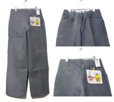 画像3: BEN DAVIS  "THE GORILLA CUT" Wide Work Pants　GREY DENIM　size w 30 / w 32 (3)