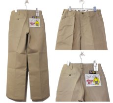 画像3: BEN DAVIS  "THE GORILLA CUT" Wide Work Pants　BEIGE　size  w 30 / w 32 (3)