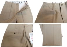 画像4: BEN DAVIS  "THE GORILLA CUT" Wide Work Pants　BEIGE　size  w 30 / w 32 (4)